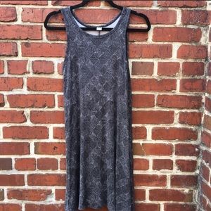 Small, Black and White Midi Sundress